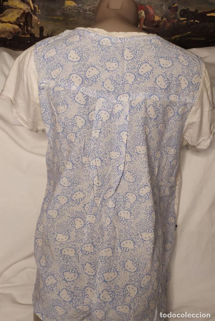 Vintage: Camiseta Sleep Hello Kitty Everything Talla L - Foto 4