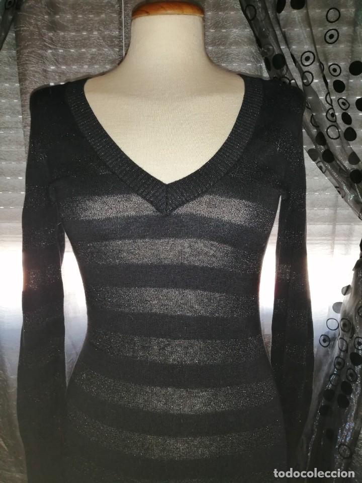 Vintage: Vestido de punto el&aacute;stico - Foto 2