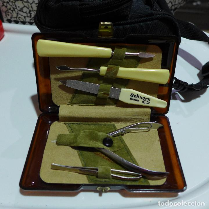 Vintage: SET CAJA DE MANICURA SOLINGEN - Foto 7
