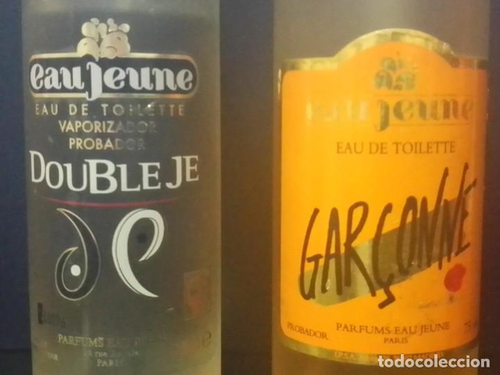 Vintage: Parfums EAU Jeune. Double Je y Gar&ccedil;onne. Descatalogados .