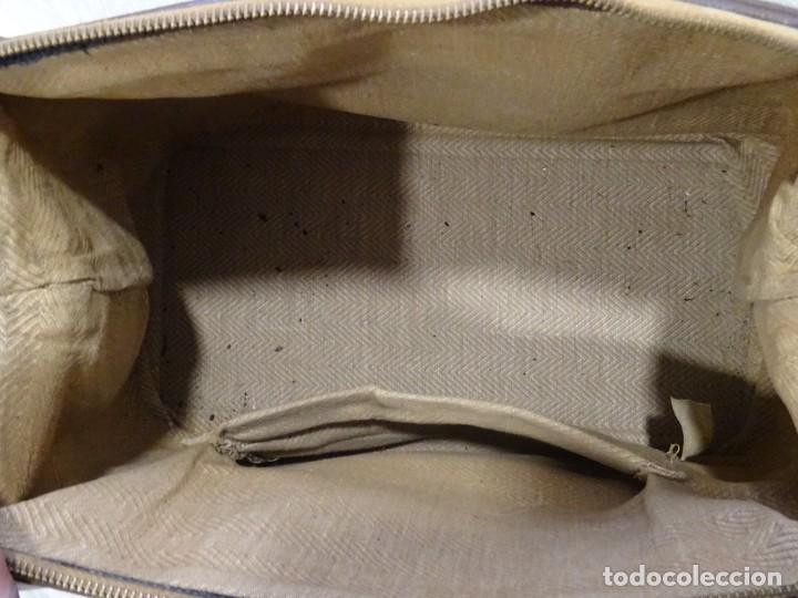 Vintage: MALETIN DE MEDICO EN PIEL SIN LLAVE - Foto 7