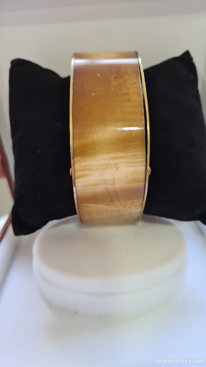 Vintage: Pulsera de metal y hueso? - Foto 1