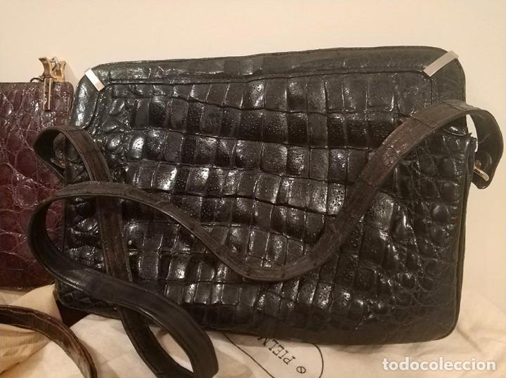 Vintage: lote de tres bolsos vintage - Foto 3
