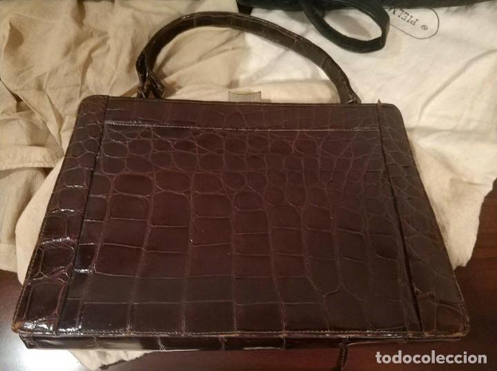 Vintage: lote de tres bolsos vintage - Foto 4