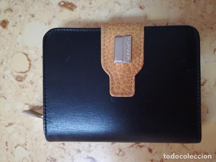 Vintage: CARTERA MONEDERO PIEL DE HERVAS. NUEVO. - Foto 1