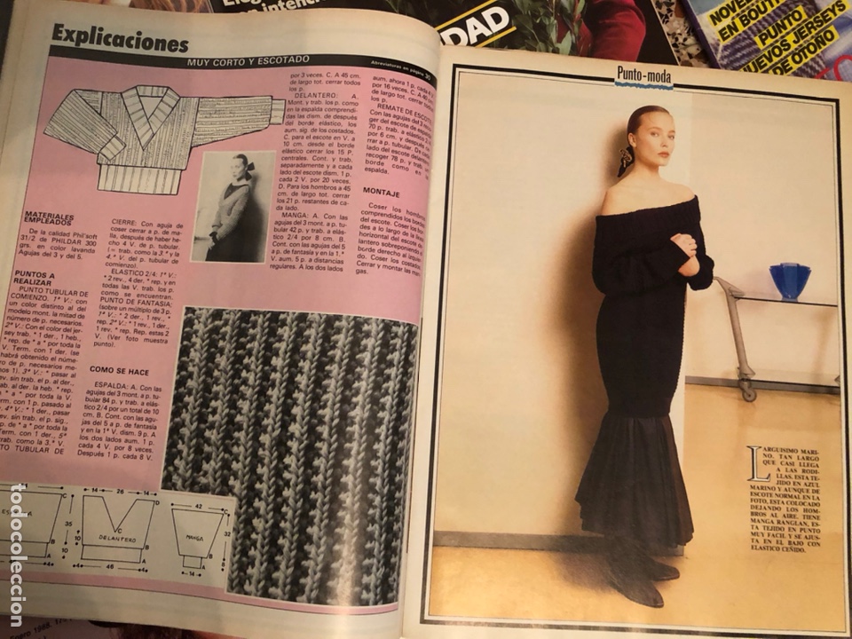 Vintage: Patrones moda a&ntilde;os 80 - Foto 29