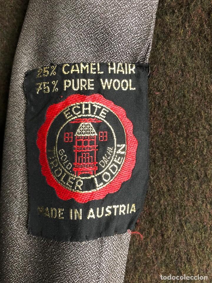 Vintage: ABRIGO LODEN AUSTRIACO PELO DE CAMELLO - Foto 2