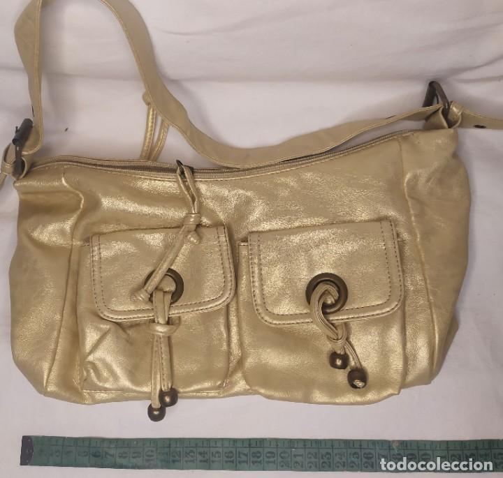 Vintage: Bolso beige bolsillos - Foto 1