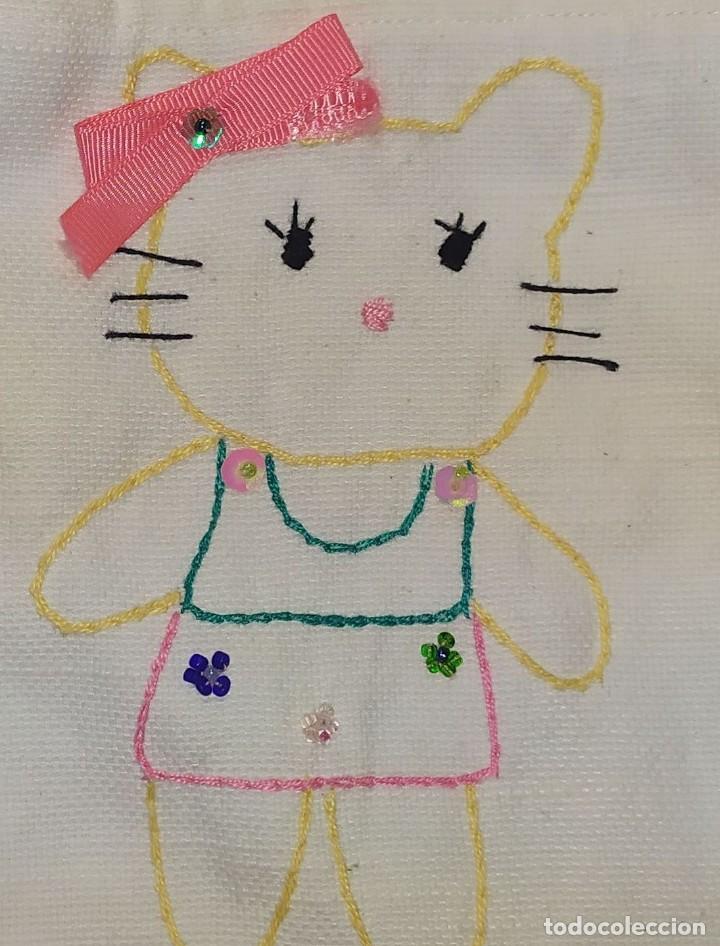 Vintage: Bolso tela gatito - Foto 2