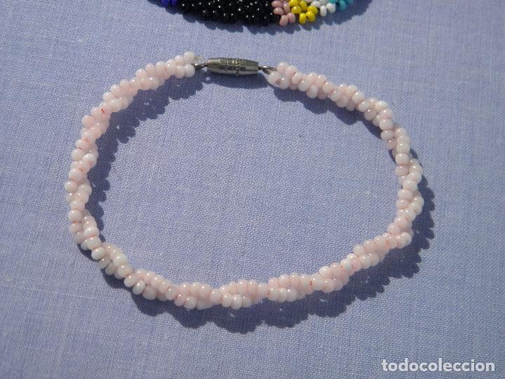 Vintage: Lote de tres pulseras de cuentas - Foto 2
