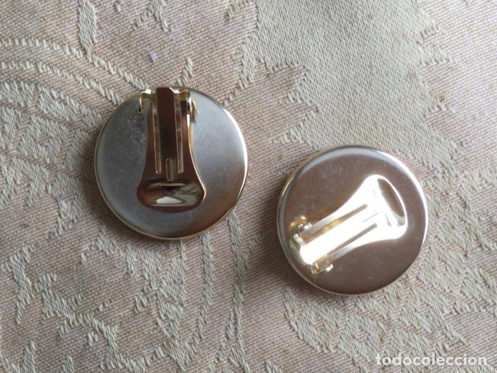 Vintage: Pendientes redondos de madera a&ntilde;o 80 - Foto 10