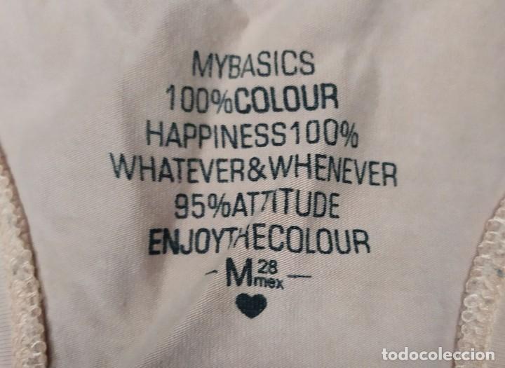 Vintage: Camiseta rosa tirantes basic Talla M - Foto 2