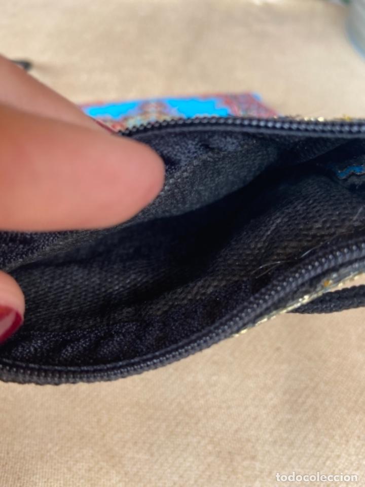 Vintage: Monedero para movil azul - Foto 3