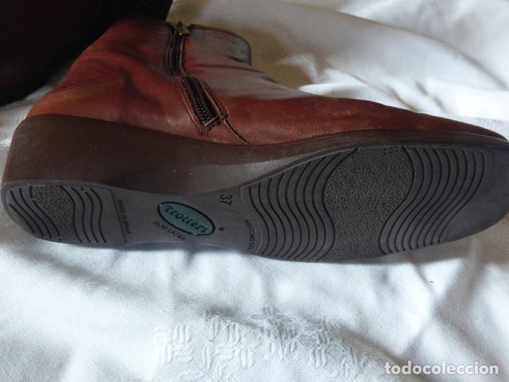 Vintage: Botas piel,Trotters. - Foto 3