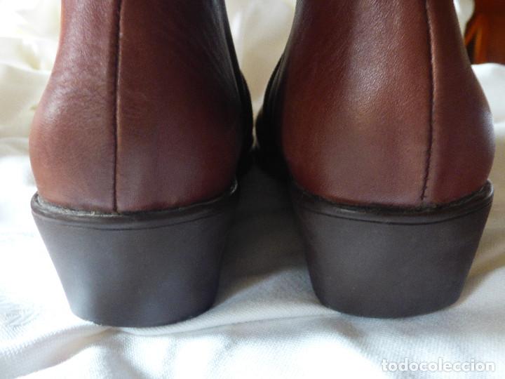 Vintage: Botas piel,Trotters. - Foto 6