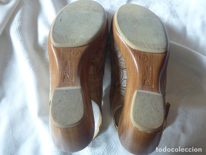 Vintage: Sandalias piel. - Foto 6