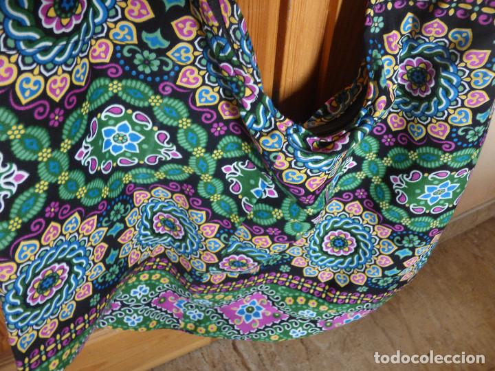 Vintage: Bolso de tela,India. - Foto 2