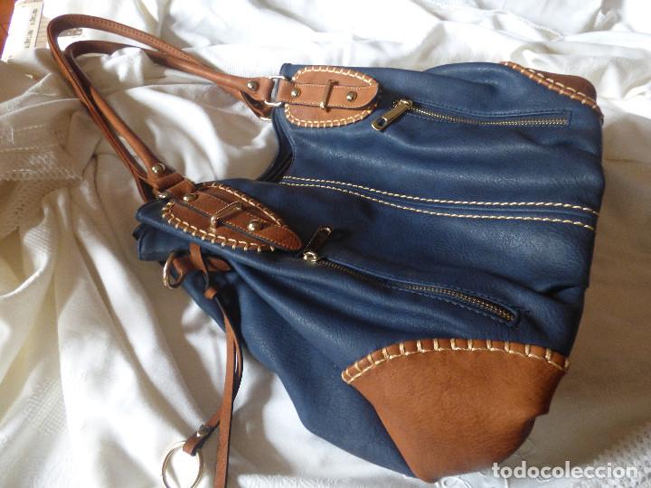 Vintage: Bolso ,polipiel. - Foto 1