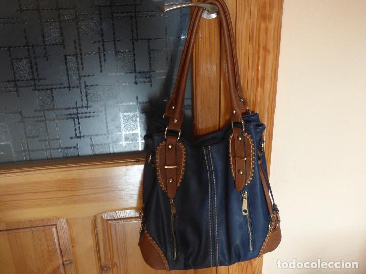 Vintage: Bolso ,polipiel. - Foto 2