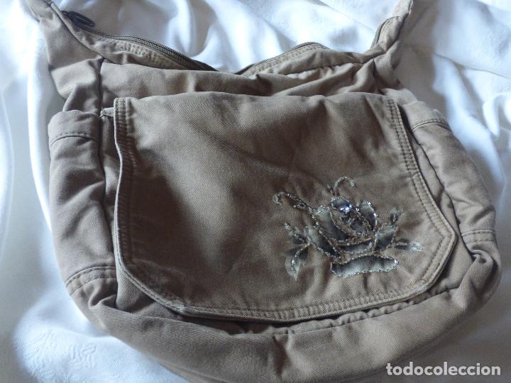 Vintage: Bolso de tela. - Foto 1