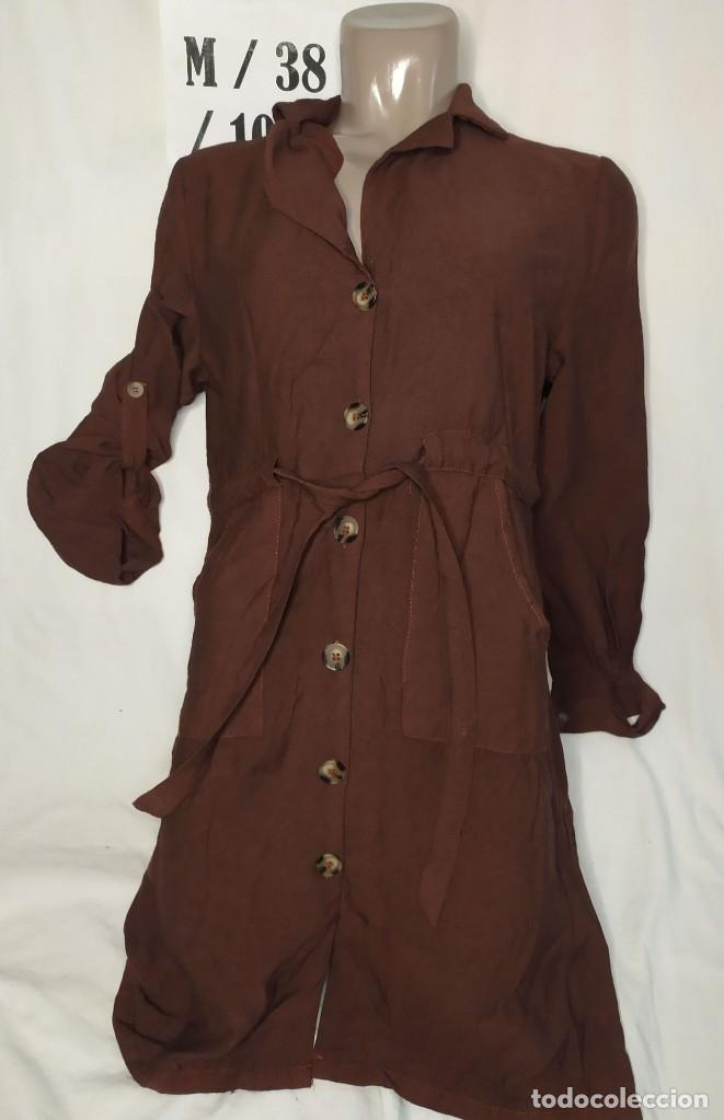 Vintage: Vestido marron Talla M - Foto 1