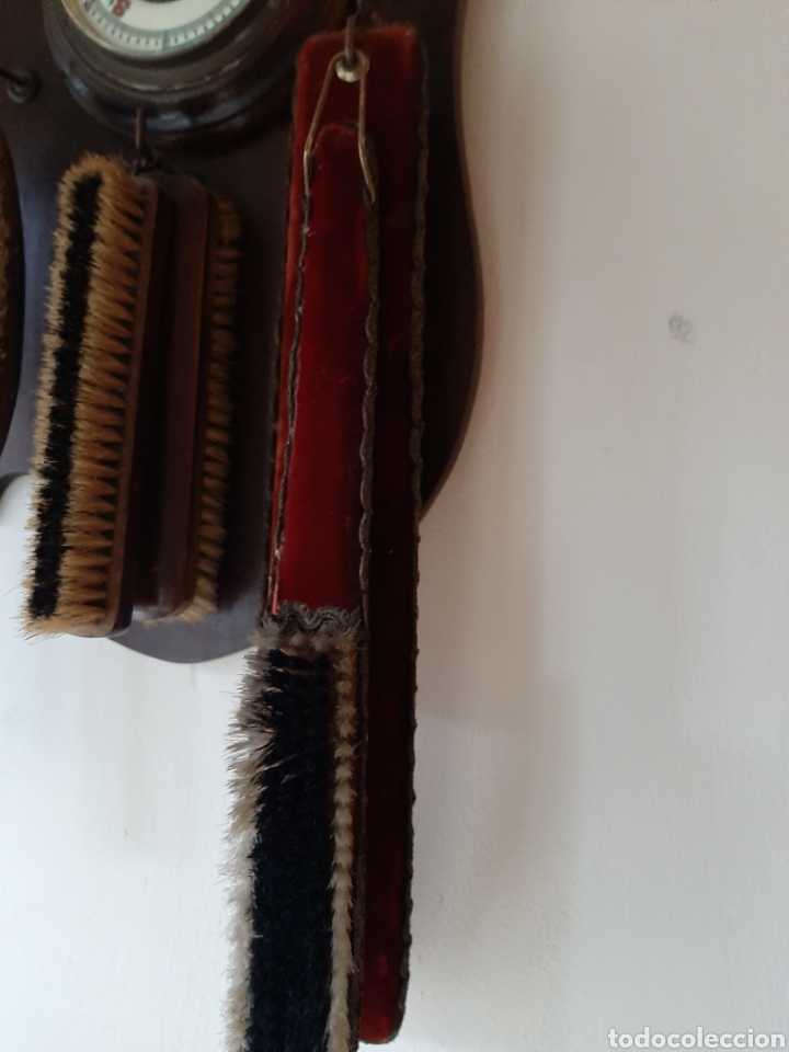 Vintage: Cepillo grande rojo antiguo - Foto 1