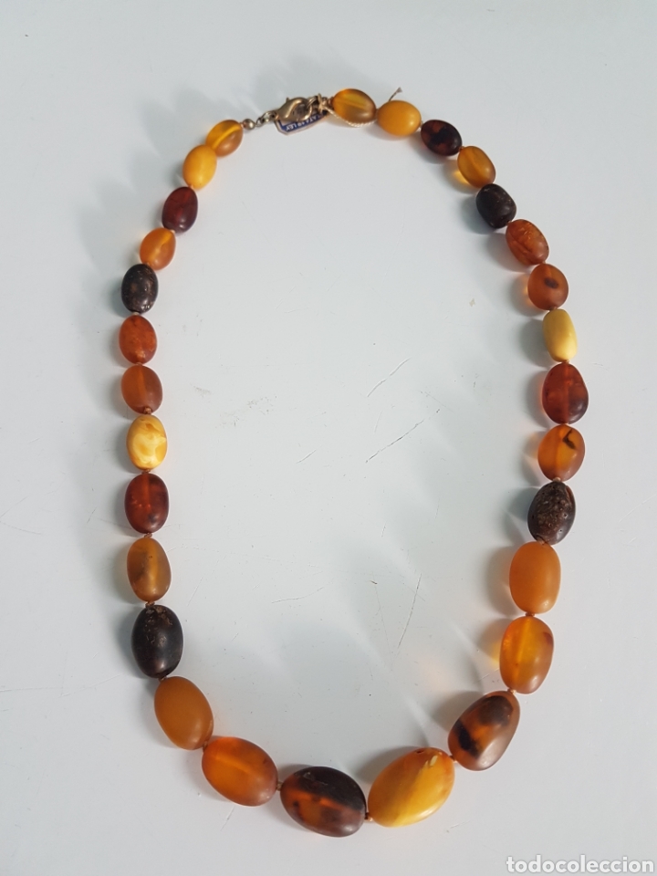 Vintage: COLLAR DE AMBAR 47CM - Foto 2