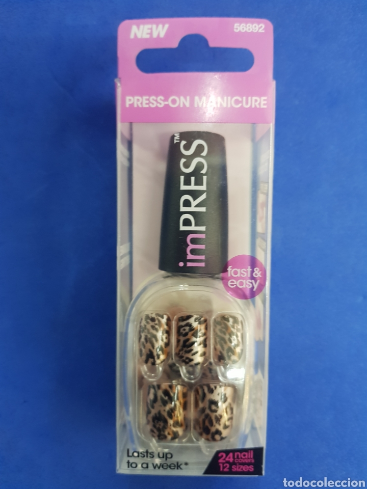 Vintage: Impress u&ntilde;as postizas decoradas 24 unidades - Foto 2