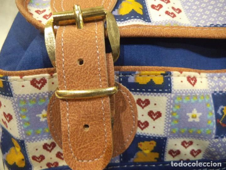 Vintage: MOCHILA OSITOS ( NYLON ) grande - Foto 5