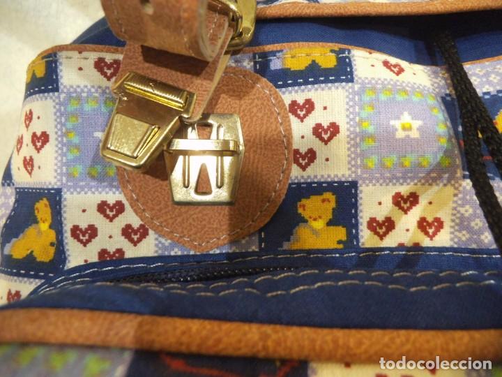 Vintage: MOCHILA OSITOS ( NYLON ) grande - Foto 8