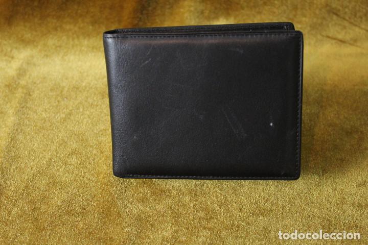 Vintage: Cartera masculina de piel, con compartimentos. - Foto 2