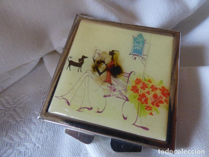 Vintage: Espejo de bolso. - Foto 1