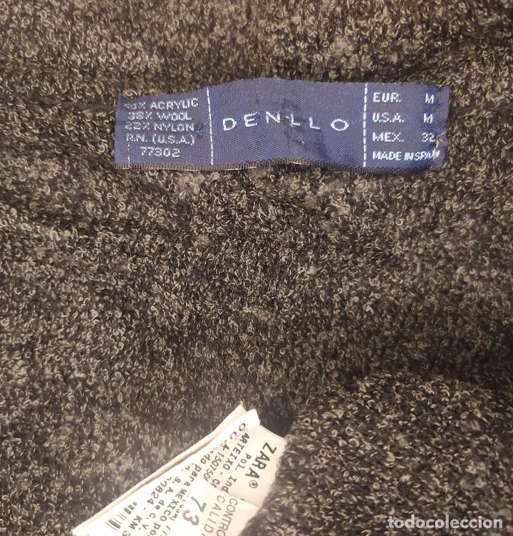 Vintage: Chaqueton denllo negro Talla M - Foto 2