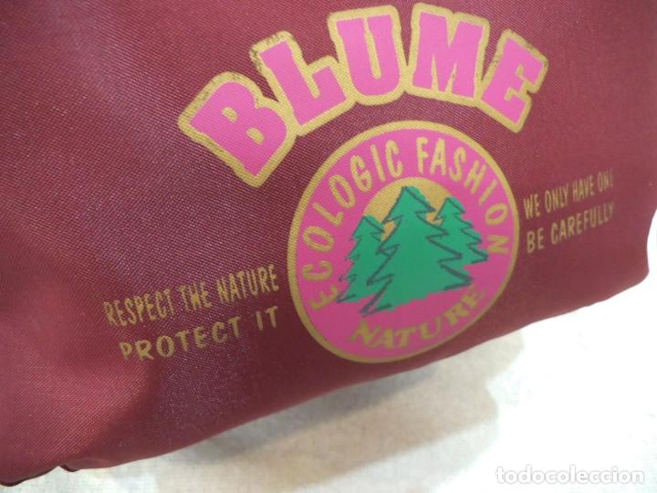 Vintage: MOCHILA BLUME ( CUADROS GRANATE ) - Foto 6