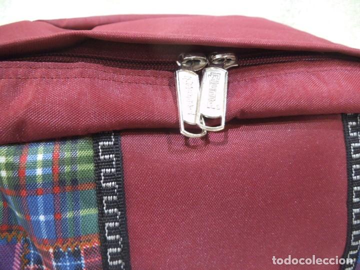 Vintage: MOCHILA BLUME ( CUADROS GRANATE ) - Foto 7