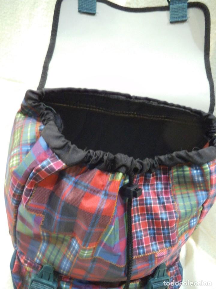 Vintage: MOCHILA BLUME ( CUADROS VERDE ) - Foto 7