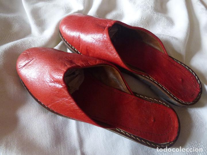 Vintage: Zapatillas cuero. - Foto 1