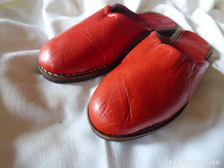 Vintage: Zapatillas cuero. - Foto 2
