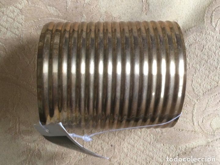 Vintage: BRAZALETE LAT&Oacute;N DORADO BIJOUX TERNER - Foto 1