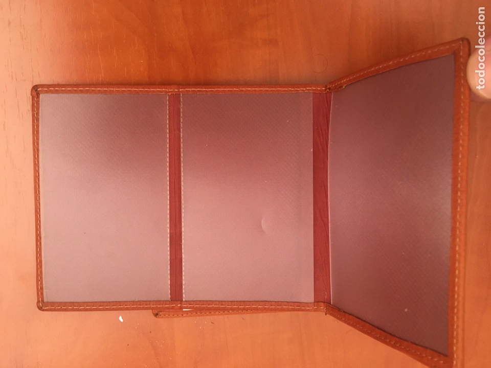 Vintage: Cartera de piel hecha en Ubrique - Foto 4