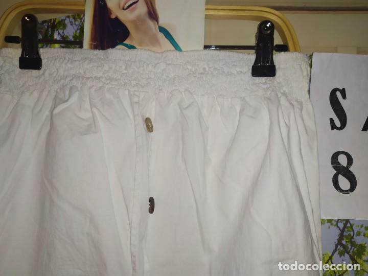 Vintage: Falda blanco largo Talla S - Foto 2