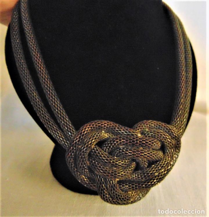 Vintage: GARGANTILLA - COLLAR de MALLA - Foto 4