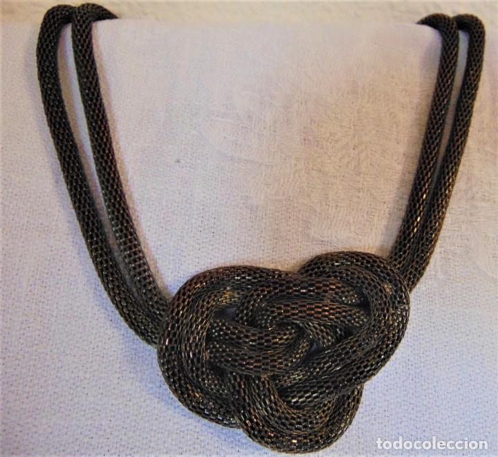 Vintage: GARGANTILLA - COLLAR de MALLA - Foto 5