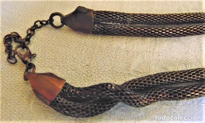 Vintage: GARGANTILLA - COLLAR de MALLA - Foto 7