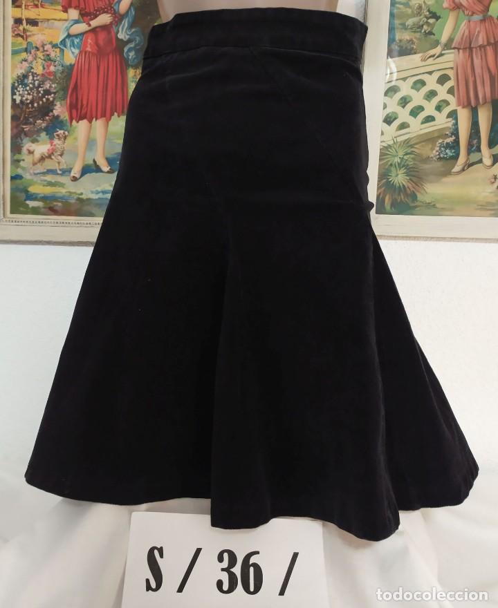 Vintage: Falda en negro Jennfer Talla S - Foto 1