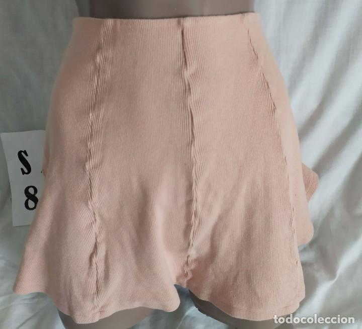 Vintage: Falda rosa Pull Bear Talla S - Foto 1