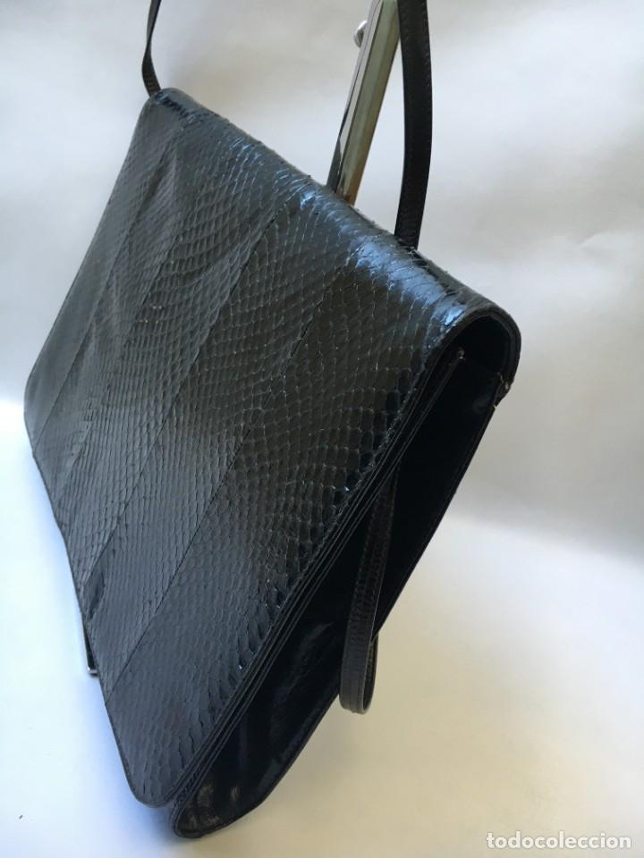 Vintage: Bolso piel de serpiente - Foto 4