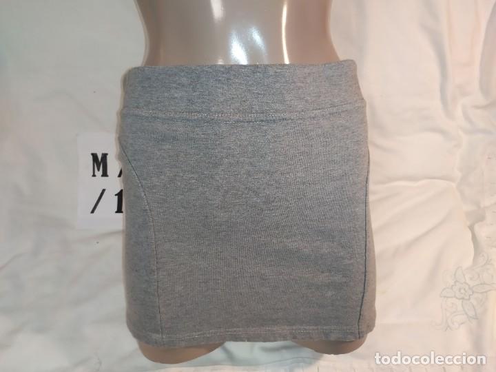 Vintage: Falda juvenil algodon gris lefties Talla M - Foto 1