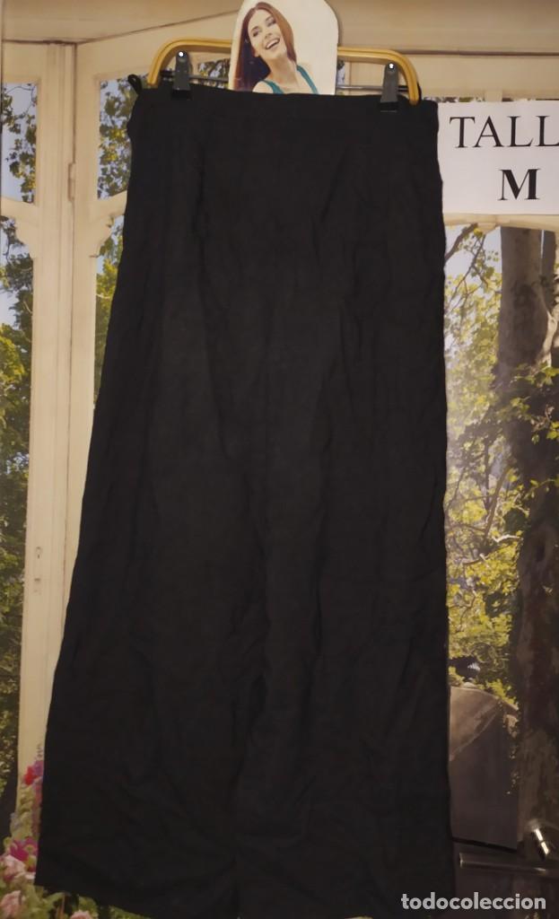 Vintage: Falda larga negro Talla M - Foto 1