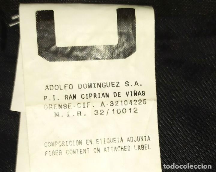 Vintage: Falda negro Adolfo Dominguez Talla M - Foto 3